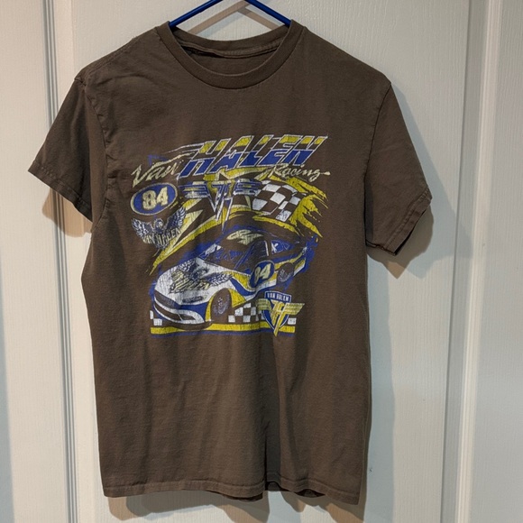 Van Halen Other - Vintage Racing Graphic Tee in Brown